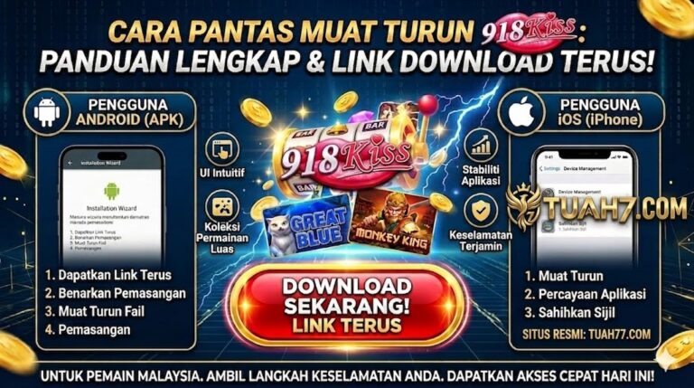 Cara Pantas Muat Turun 918Kiss: Link Download Terus