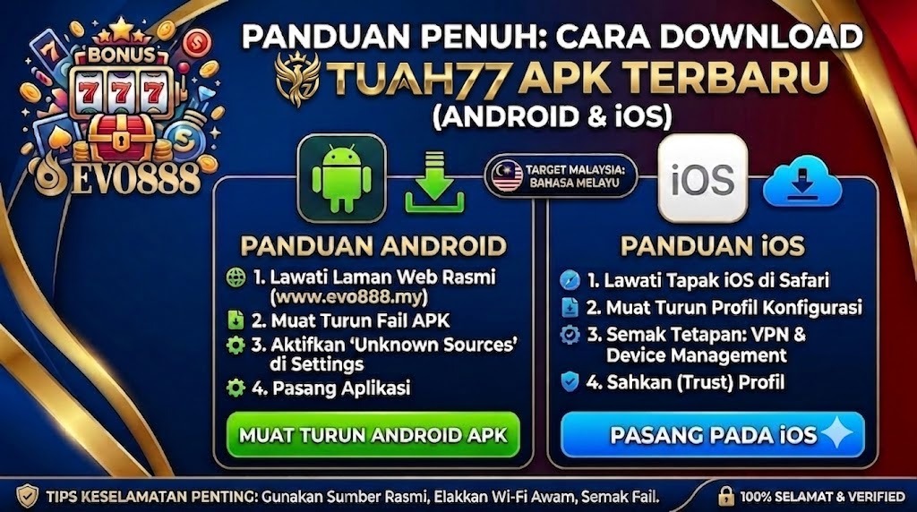 Cara Download Evo888 APK Terbaru (Android & iOS)
